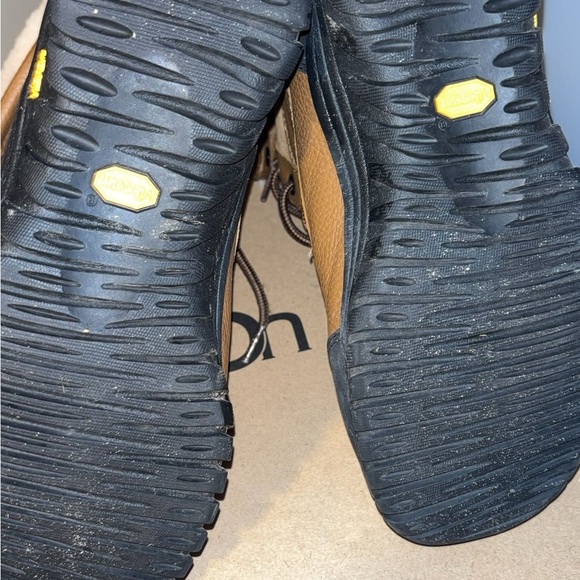 UGG Tan and Black Ankle Boots - Picture 5 of 7